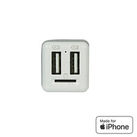 SPT iLink Backup Dual, sauvegarde automatique et charge Dual iDevices simultanément-Sauvegarde automatique facile lors du chargement