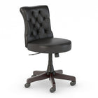 Bush Business Furniture Arden Lane Mid Back Chaise De Bureau Touffetée, Noir (CH2301BLL-03)-Trouvez la chaise idéale pour votre espace de travail avec 12 options de couleurs en cuir reconstitué ou en tissu