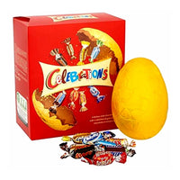 Mars Célébrations Grand Oeuf de Pâques-248g-Contient 1 œuf creux en chocolat au lait de Pâques et des barres de chocolat classiques miniatures