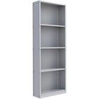 Metalware – Étagère enclenchable RK435, 5 tablettes, 36 x 24 x 100 po, gris clair-Système de tablettes réglables offrant un espace de rangement solide, mais économique qui convient à vos besoins