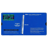 E-Z Grader – Outil de notation Large Print, bleu royal (EZ-7200)-Permet de noter jusqu’à 70 problèmes comportant jusqu’à 30 réponses incorrectes