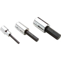 Gray Tools – Prise de 3/4 x 1/2 po, tête hexagonale de longueur standard, douille au fini chromé-Taille : 3/4 po