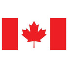 Drapeau international - Canada, 36 po x 60 po-Drapeau en polyester à 100 % de 36 po x 60 po pour l'intérieur ou l'extérieur