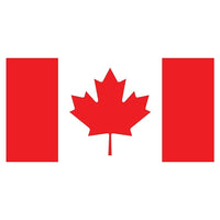 Drapeau international - Canada, 36 po x 60 po-Drapeau en polyester à 100 % de 36 po x 60 po pour l'intérieur ou l'extérieur