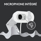 Logitech - Brio 100 Webcam Full HD - Blanc cassé-Fonctionne avec Windows 10 ou version ultérieure, macOS 10.15 ou version ultérieure, Chrome OS