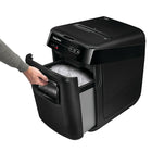 Fellowes - Déchiqueteur AutoMaxâ„¢ 200M à coupe micro à alimentation automatique, 200 feuilles-Déchiquette de façon sécuritaire agrafes, cartes de crédit en plastique, courrier indésirable et papier lustré
