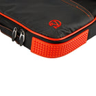Classic Clamshell Sacoche pour Ordinateur Portable 11,6 po, Noir et Rouge-Taille de la poche avant 6,5 pouces X 8 pouces.