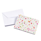 Mara-Mi - Note de remerciement - 3,5 x 5 - Confetti Merci - Paquet de 20-20 cartes muettes, 20 enveloppes