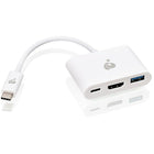 Iogear - Adaptateur USB-C vers HDMI/USB multiport GUC3C3H-Prend en charge des résolutions jusqu’à 3840 x 2160 at 30 Hz