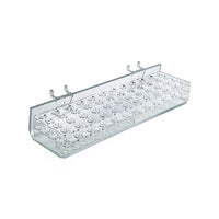 Azar Display – Plateau 48 compartiments ronds pour mascara et cosmétiques pour panneau perforé, 0,5 diam. 2/paquet (225548)-2 crochets pour un montage facile
