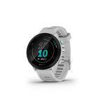 Garmin - Montre connectee Forerunner 55 - Blanc-Surveillez votre etat de sante general et votre bien-être grâce à la frequence cardiaque au poignet1 et bien plus encore.