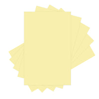 Papier pastel 30 % recyclé EarthChoice Couleurs de Domtar, 20 lb, 11 po x 17 po, jaune canari, 500 feuilles/rame-11 po x 17 po