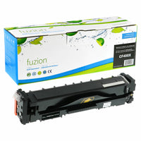 fuzion - HP 201X (CF400X) Cartouche De Toner Compatible - Haut Rendement - Noir-Couleur d'encre: Noir
