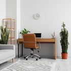Dainolite - Lampe de table à incandescence moderne Wand, 2 lumières, noir mat et laiton vieilli-Compatible LED