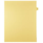 Markmaker - 25 tabs/PQT, 5 PQT/Boite, Intercalaires imprimes Legal, Chamois, 1/15th coupe| format lettre, sans trous, Numero 93-Intercalaires imprimes Legal