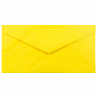 JAM Paper Enveloppes recyclées Brite Hue nº 7,75 (3,88 x 7,5 po), jaune, 500/bte-Type de produit : enveloppe recyclée Brite Hue
