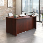 Sauder 59"W La Collection Affirm Bureau Ministre - Finition Classic Cherry-  Bords thermoplastiques résistants aux chocs et de haute qualité