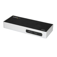 StarTech – Station d'accueil USB 3.0 double affichage -Connecte votre ordinateur portable Mac ou Windows à un double affichage : HDMI + DVI ou HDMI + VGA