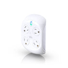 360 Electrical - Limiteur de tension Revolve à 4 prises rotatives (36036)-Parasurtenseur de 918 joules de protection pour protéger tous vos appareils électroniques