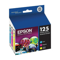 Epson Cartouches d'encre 125 (T125520-S) cyan/magenta/jaune, paq./3-Cyan/magenta/jaune   