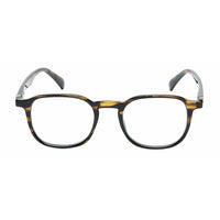 SAV Eyewear - Lunettes anti-lumière bleue Total Flex Lennon - + 2,00 - Demi marron-Les verres filtrant la lumière bleue réduisent la fatigue visuelle liée à l’utilisation d’appareils numériques, favorisent un meilleur sommeil et réduisent les risques de DMLA (dégénérescence maculaire liée à l'âge)