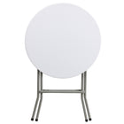 Flash Furniture – Table pliante de 24 po, granite blanc (DADYCZ80R1SM)-Table pliante de 2 pieds