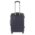 Nicci - 24" Valise de taille moyenne  Deco - Bleu Foncé-Poignée de transport supérieure et latérale
