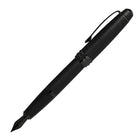 A.T. Cross - Stylo-plume Bailey - noir - plume moyenne-La pointe moyenne produit une largeur de trait de 0,45 mm* pour des lignes nettes et précises, offrant une excellente visibilité. *La largeur du trait dépend de la pression exercée par la main.