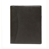 Ashlin® Agenda rechargeable Peterborough, noir-Notre carnet de notes rechargeable est parfait pour vos notes quotidiennes, pour participer à des réunions et pour tenir un journal. Cet article vient avec un carnet relié (inclus) qui peut être retiré et remplacé par un nouveau carnet. Portez votre agenda avec vous partout où vous allez.