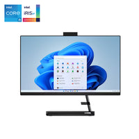 Lenovo - Ordinateur tactile IdeaCentre AIO 3i 23,8" - Intel Core i5-13420H - SSD 512 Go - RAM 8 Go - Windows 11 Noir-Lorsque vous connectez un lecteur de sauvegarde et d’autres périphériques à un PC, les choses peuvent devenir très compliquées. Ce n’est pas le cas avec l’IdeaCentre AIO 3.