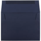 JAM Paper Enveloppes format livret à fermeture gommée, 5 1/4 x 7 1/4 po, bleu marine, 100/pqt-Taille : A7 (5 1/4 x 7 1/4 po)