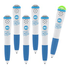 Educational Insights - Hot Dots® Light-Up Interactive Pen 6-Pack-rétroaction instantanée : Pen fournit une rétroaction audio et s'allume en vert pour des réponses correctes et fournit une redirection douce et s'allume en rouge pour les réponses incorrectes. Les sons peuvent être mis en sourdine. (Pen nécessite 2 piles AAA, non incluses.)