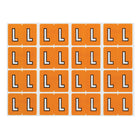 Oxford – Étiquettes alphabétiques compatibles Datafile, « L », brun pâle, paq./240-Assignez des lettres spécifique aux sections de classement individuelles