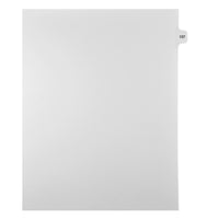 Markmaker - Intercalaires imprimes Legal, Blanc, 1/15th coupe, format lettre, sans trous, 25 tabs/PQT, 5 PQT/Boite, Numero 137-Intercalaires imprimes Legal