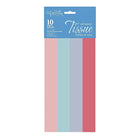 MillBrook Papier de soie, Couleurs variées, 10 feuilles par paquet, caisse de 12 (93012)-Papier de soie