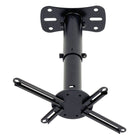 Kanto - Support de projecteur universel P101 pour plafonds plats et inclinés, noir-Pivot sphérique pivotant sur 360 degrés