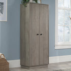 Sauder - 433927 La Collection Sundar Meuble de rangement - Finition Mystic Oak-Une tablette fixe. 