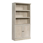 Sauder Miscellaneous Storage Bibliothèque avec portes - 5 tablettes - 69.76" H - Finition Chalked Chestnut (426310)-Le Standard - Finition Chalked Chestnut - Bois D'ingénierie