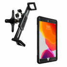Étui de protection CTA Digital avec solution de montage mural rotatif à 360 degrés intégrée pour iPad 10.2" Gen 7-Sa gaine extérieure en silicone offre une protection supplémentaire