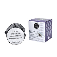 Nutone Premium Tape - Compatible avec Dymo 30327 Étiquettes pour Chemises de Classement - 9/16" x 3-7/16" - 260 Étiquettes-Étiquettes pour Chemises de Classement