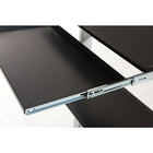 Luxor – Poste de travail debout ajustable (STAND-WS30) à trois tablettes, noir/blanc-Garantie limitée à vie du fabricant