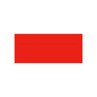 Geographics - Rouge Enveloppes, No.10, paquet de 40-#10 enveloppes