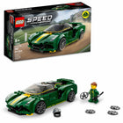 LEGO Speed Champions - Lotus Evija Ensemble de construction - 247 pièces-Recréer la première hypervoiture entièrement électrique de Grande-Bretagne - réplique du modèle LEGO Speed Champions Lotus Evija (76907) pour les amateurs de voitures et les enfants qui aiment les jeux imaginatifs