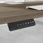 Bureau assis-debout 60 po avec crédence et classeur mobile Studio C de Bush Business Furniture - hickory moderne/hickory moderne-Quatre préréglages programmables avec une plage de hauteurs de 27 à 46.7 po