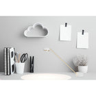 TuBICen - Polaris Lampe de bureau à DEL - Blanc-16,5 L x 3,5 H x 14,1 W po