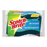 Éponge à récurer antiégratignures Scotch-Brite, paquet de 2-Nettoyage antiégratignures