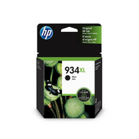 HP - Cartouhe d'encre originale 934 XL noire, haut rendement-Noir