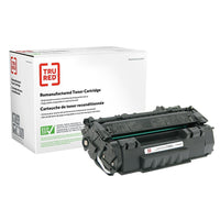 TRU RED − Cartouche de toner reconditionnée HP Q5949A 49A − rendement standard − noir-Noir