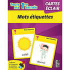 Caractère - Mots étiquettes - 1re année - français-Le format de cet outil permet à l'enfant non seulement de cibler les notions essentielles vues en classe afin de les réviser à la maison, mais également d'étudier de façon ludique avec un adulte