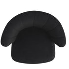 !nspire - Tabouret de comptoir moderne de 26 po en velours et en bois, noir-6
